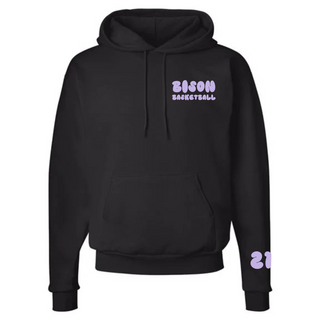 BUFFALO BISON traveling girls basketball hoodie