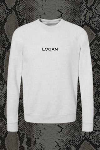 NAME GAME RAGLAN CREWNECK SWEATSHIRT