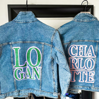 NAME GAME JR. DENIM JACKET