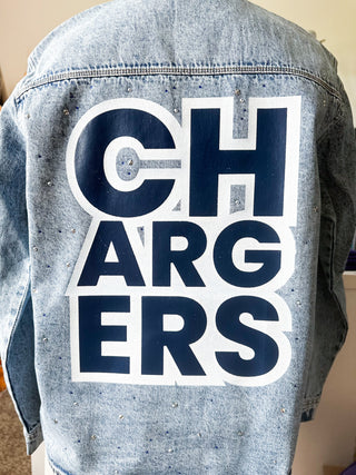 PUNCH NAME GAME DENIM JACKET