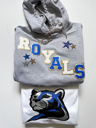 COLE CUSTOM PATCH HOODIE