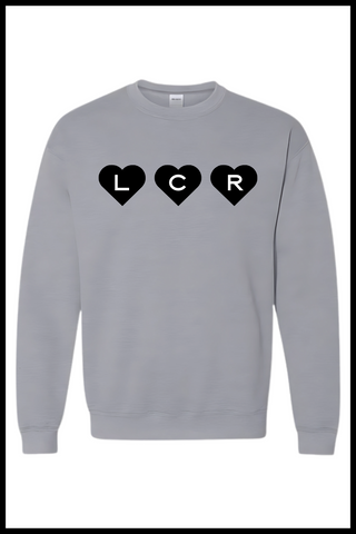 all the hearts crewneck