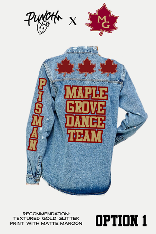MGDT DENIM SHACKET