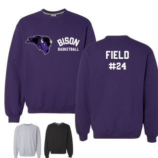 THE NASH BISON BASKETBALL CREWNECK