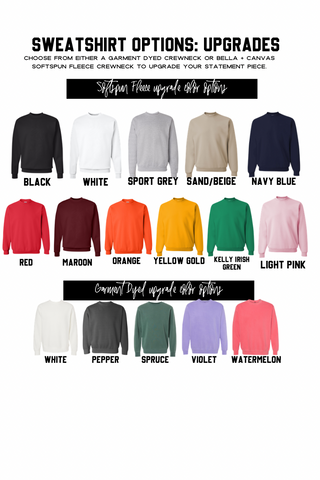 CALLIE PUFF PRINT CREWNECK