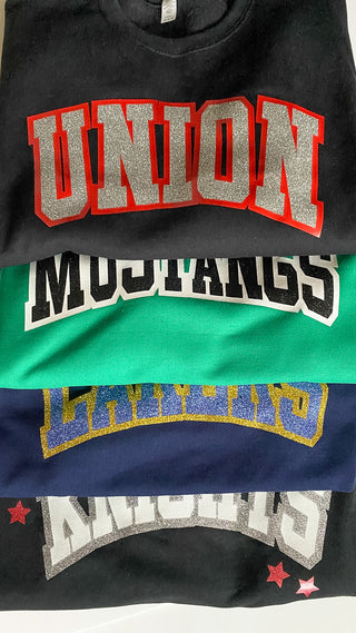 HANNAH custom print crewneck