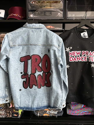 PUNCH NAME GAME DENIM JACKET