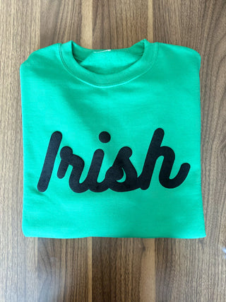 KIDS PUNCH PUFF PRINT CREWNECK