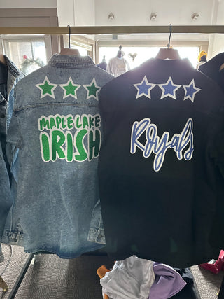 PUNCH NAME GAME DENIM JACKET