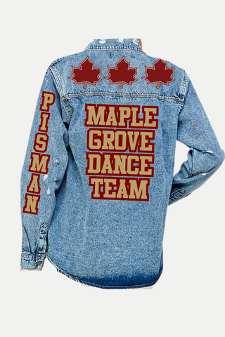 MGDT DENIM SHACKET