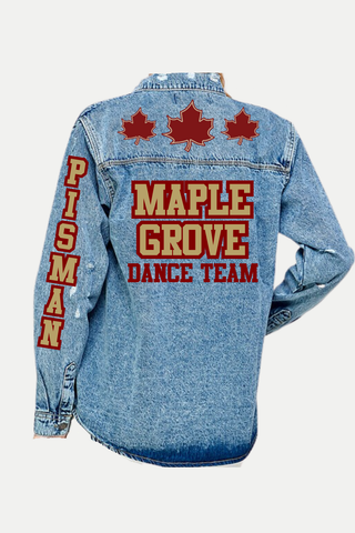 MGDT DENIM SHACKET