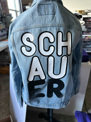 PUNCH NAME GAME DENIM JACKET