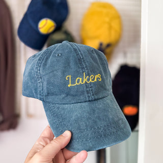 LAKERS chainstitch grandpa cap