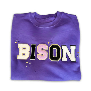 "BISON" JAZZY CREWNECK