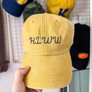 HLWW chainstitch grandpa cap